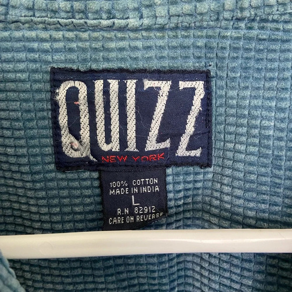 Vintage QUIZZ New York women’s textured zip jacket — large‎ - Picture 2 of 7